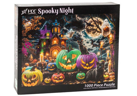Spooky Night 1000 Piece Jigsaw Puzzle | Vermont Christmas Co - Jigsaw Puzzles - The Puzzle Center