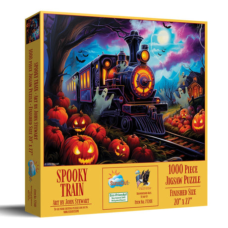 Spooky Train 1000 Piece Jigsaw Puzzle | SunsOut - Jigsaw Puzzles - The Puzzle Center