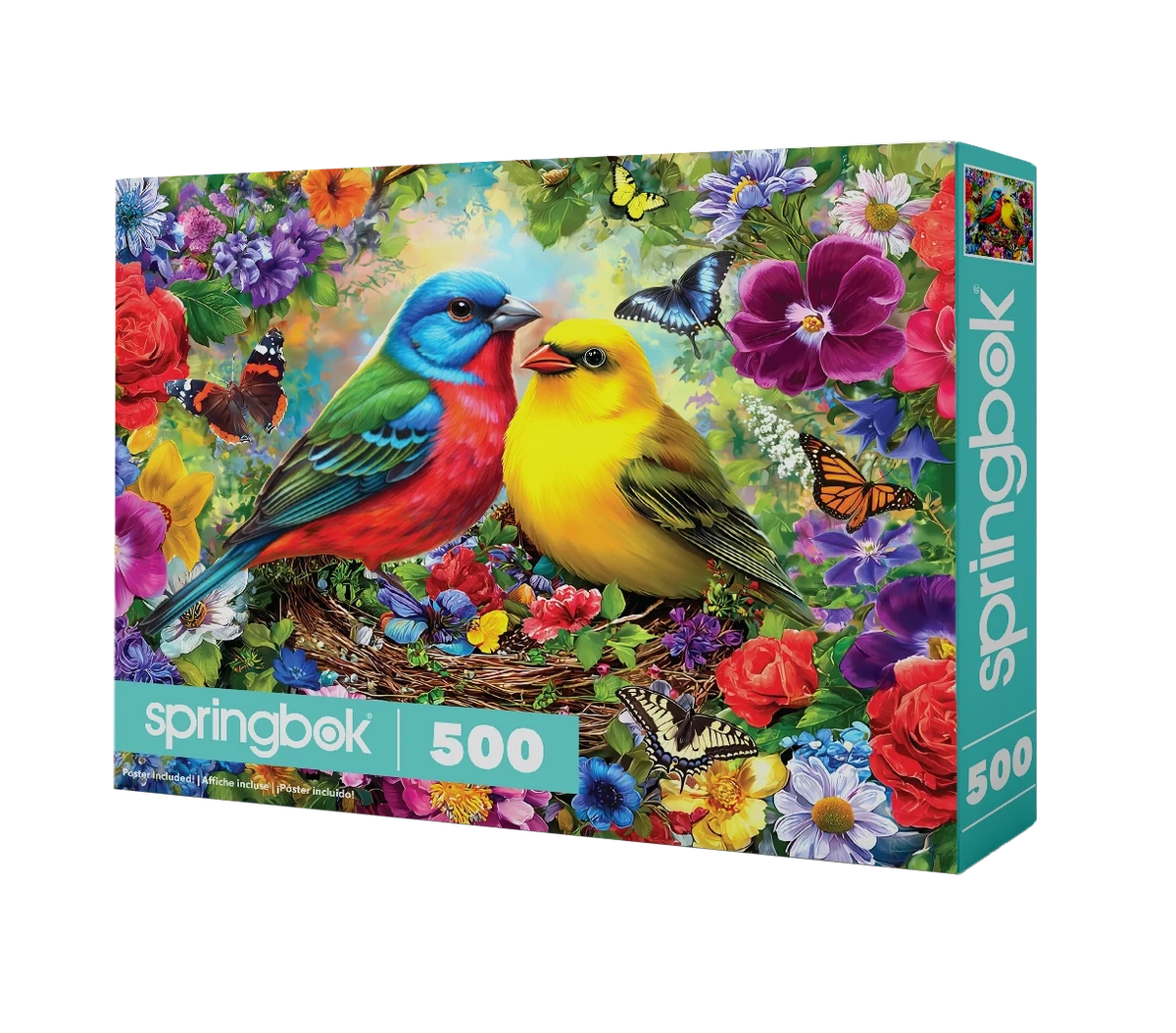 Spring Birds Serenade 500 Piece Jigsaw Puzzle | Springbok Puzzles - Jigsaw Puzzles - The Puzzle Center
