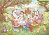 Spring Tea Party 500 Piece Jigsaw Puzzle | Trevell - Jigsaw Puzzles - The Puzzle Center