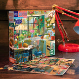 Springtime Kitchen 1000 Piece Jigsaw Puzzle | eeBoo - Jigsaw Puzzles - The Puzzle Center