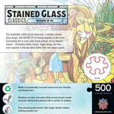 Stained Glass Wizard of Oz 500 Piece Jigsaw Puzzle | Masterpieces Puzzles - Masterpieces Puzzles - Jigsaw Puzzles - The Puzzle Center
