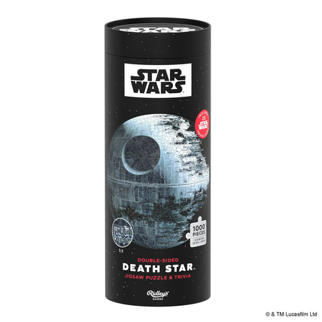 Star Wars Death Star 1000 Piece Double Sided Jigsaw Puzzle | Ridley's Games - Jigsaw Puzzles - The Puzzle Center