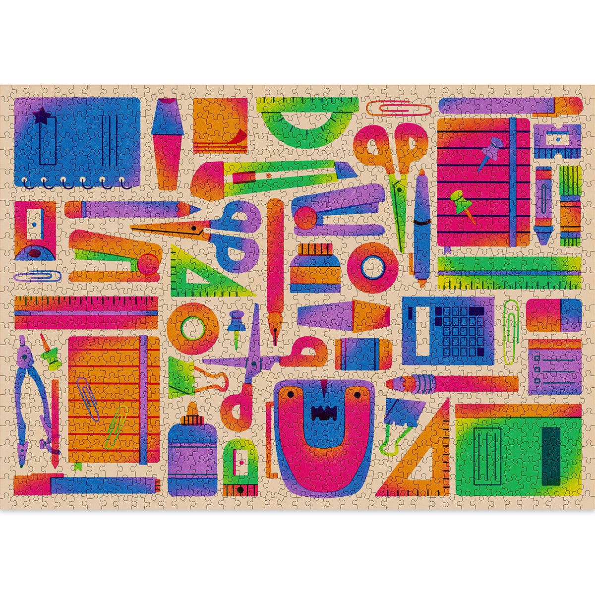 Stationery 1000 Piece Jigsaw Puzzle | Cloudberries - Jigsaw Puzzles - The Puzzle Center