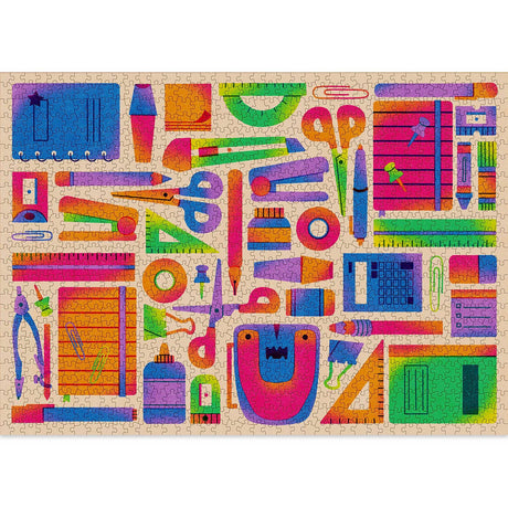 Stationery 1000 Piece Jigsaw Puzzle | Cloudberries - Jigsaw Puzzles - The Puzzle Center