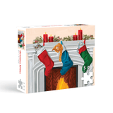 Stocking Cats 500 Piece Jigsaw Puzzle | Allport Editions - Jigsaw Puzzles - The Puzzle Center