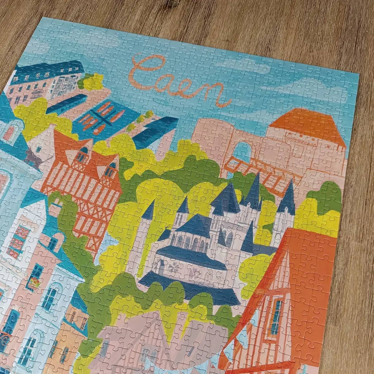 Stroll in Caen 1000 Piece Jigsaw Puzzle | Aparté - Jigsaw Puzzles - The Puzzle Center