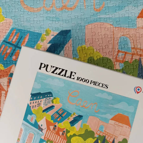 Stroll in Caen 1000 Piece Jigsaw Puzzle | Aparté - Jigsaw Puzzles - The Puzzle Center