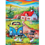 Summer at Grandma's House 1000 Piece Jigsaw Puzzle by JaCaRou Puzzles - JaCaRou Puzzles Inc. - Jigsaw Puzzles - The Puzzle Center - 