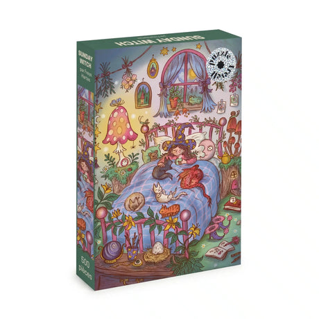 Sunday Witch 500 Piece Jigsaw Puzzle | Trevell - Jigsaw Puzzles - The Puzzle Center