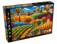 Sunny Harvest Hills 1000 Piece Jigsaw Puzzle | JaCaRou - Jigsaw Puzzles - The Puzzle Center