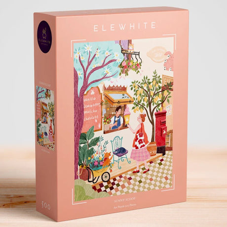 Sunny Scoop 500 Piece Art Jigsaw Puzzle | Elewhite - Jigsaw Puzzles - The Puzzle Center