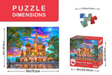 Sunset at St Basil's 1000 Piece Jigsaw Puzzle | Springbok Puzzles - Springbok Puzzles - Jigsaw Puzzles - The Puzzle Center