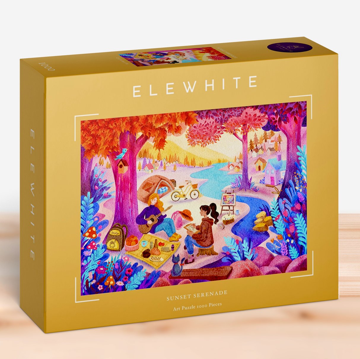Sunset Serenade 1000 Piece Jigsaw Puzzle | Elewhite - Jigsaw Puzzles - The Puzzle Center