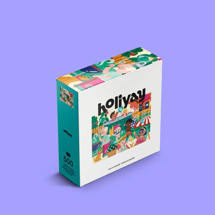Sunshine & Lemonade 500 Piece Jigsaw Puzzle | Holiyay - Jigsaw Puzzles - The Puzzle Center