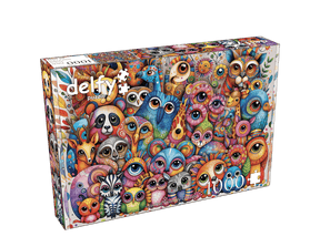 Surreal Friendly Group 1000 Piece Jigsaw Puzzle | Delfy Puzzles - Jigsaw Puzzles - The Puzzle Center