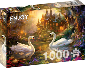 Swan Song 1000 Piece Jigsaw Puzzle | Enjoy Puzzles - Jigsaw Puzzles - The Puzzle Center