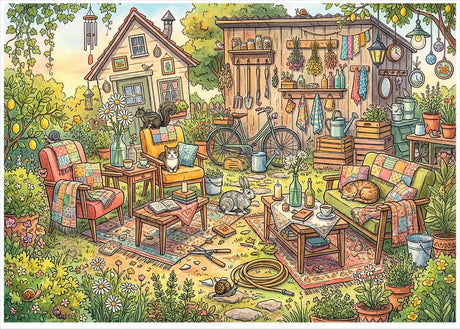 Sweet Garden 1000 Piece Jigsaw Puzzle | Magnolia - Jigsaw Puzzles - The Puzzle Center