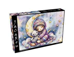 Teddy And Stars 1000 Piece Jigsaw Puzzle | JaCaRou Puzzles - Jigsaw Puzzles - The Puzzle Center