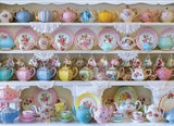 The China Cabinet 1000 Piece Jigsaw Puzzle by Eurographics - Vintage Tea Collection - Eurographics - Jigsaw Puzzles - The Puzzle Center - 