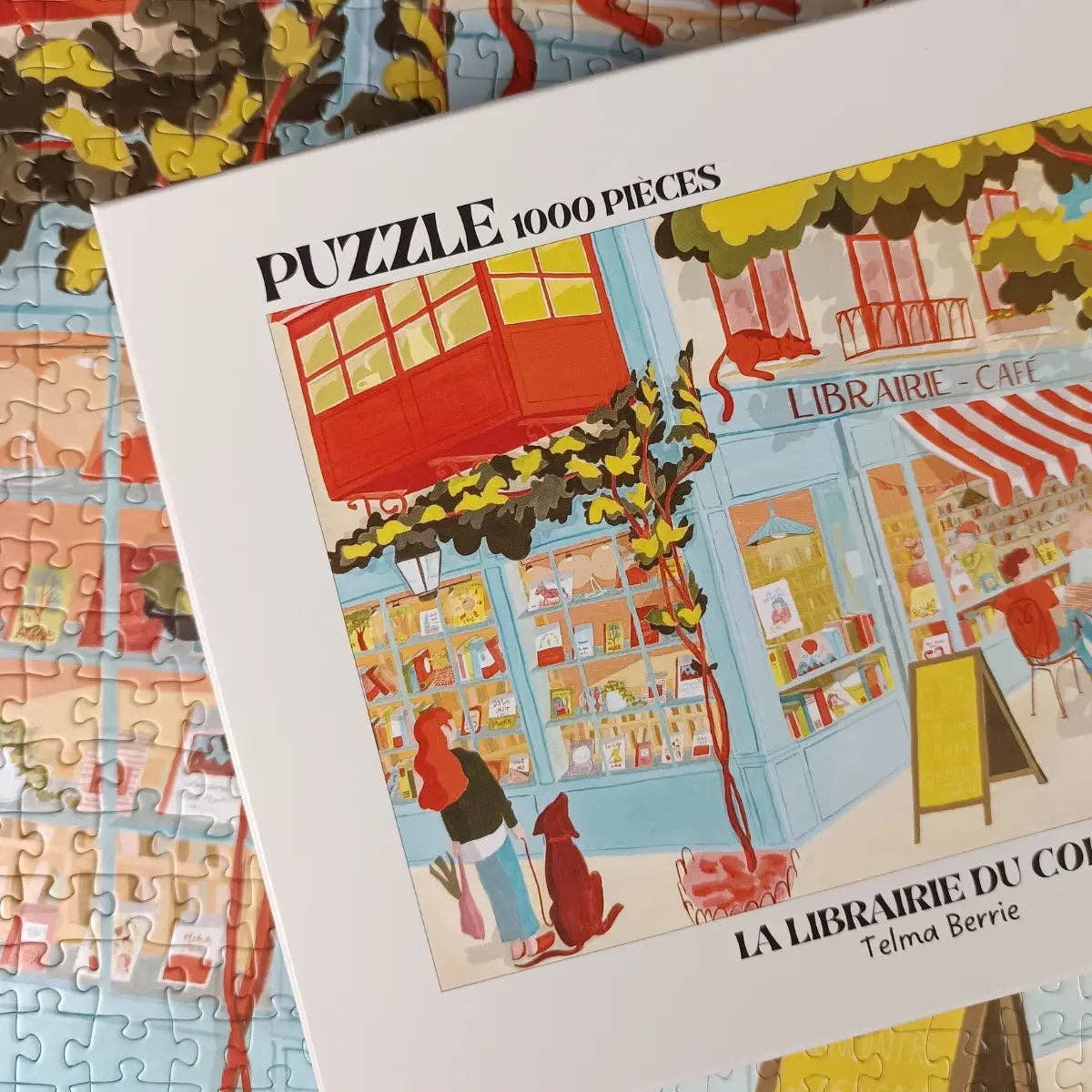 The Corner Bookshop 1000 Piece Jigsaw Puzzle | Aparté - Jigsaw Puzzles - The Puzzle Center