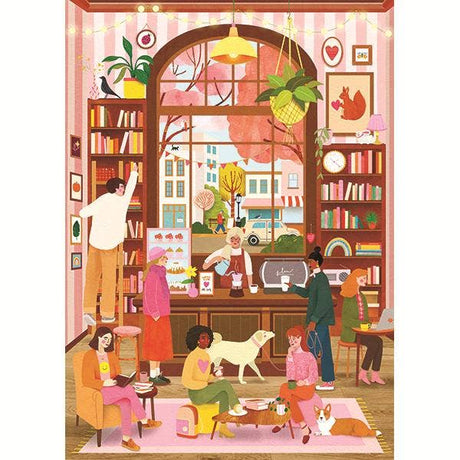 The Cozy Bean Café 1000 Piece Jigsaw Puzzle | Holiyay - Jigsaw Puzzles - The Puzzle Center