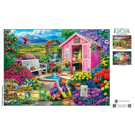 The Garden Beckons 1000 Piece Jigsaw Puzzle | Masterpieces - Jigsaw Puzzles - The Puzzle Center