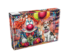 The Gentle Clown 1000 Piece Jigsaw Puzzle | Delfy - Jigsaw Puzzles - The Puzzle Center