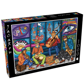 The Gentleman Band 1000 Piece Jigsaw Puzzle by JaCaRou Puzzles - JaCaRou Puzzles Inc. - Jigsaw Puzzles - The Puzzle Center - 