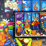 The Gentleman Band 1000 Piece Jigsaw Puzzle by JaCaRou Puzzles - JaCaRou Puzzles Inc. - Jigsaw Puzzles - The Puzzle Center - 
