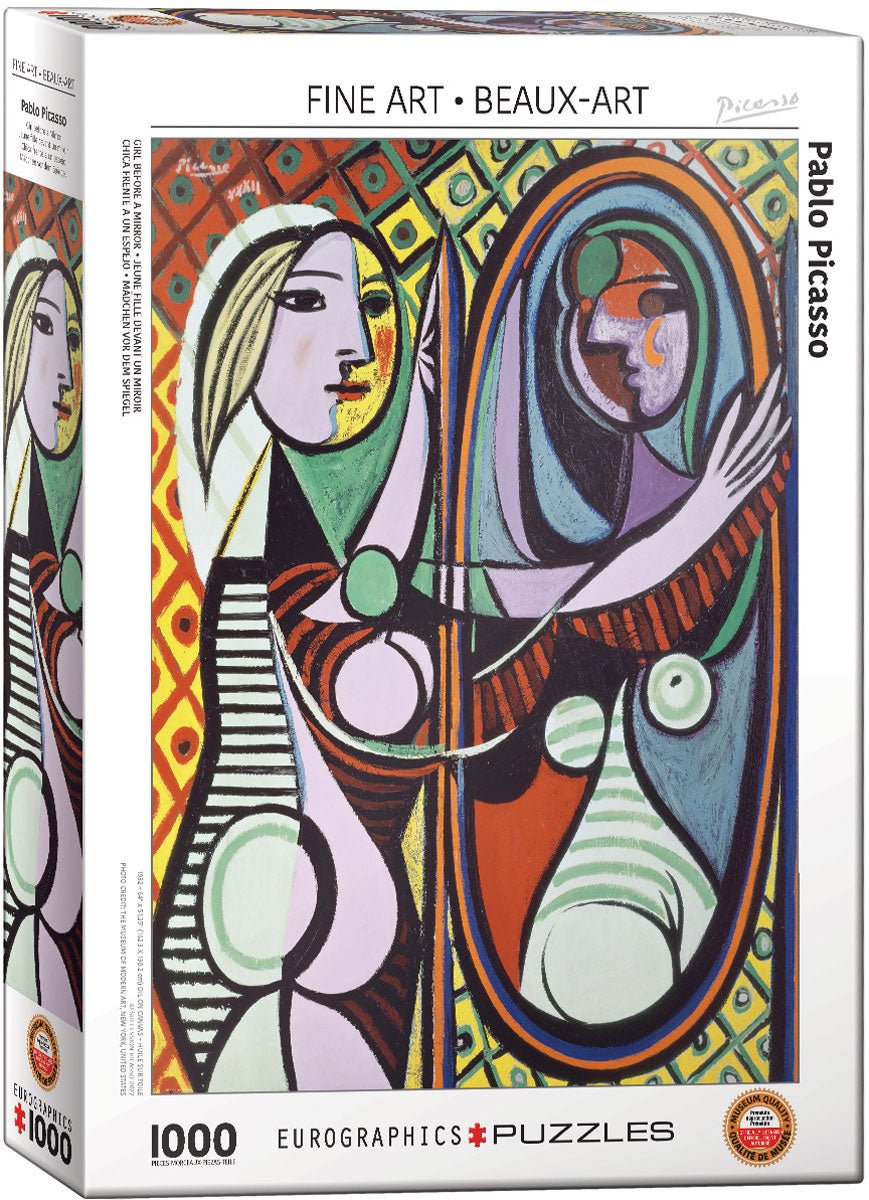 The Girl in front of Mirror 1000 Piece Jigsaw Puzzle | Eurographics - Eurographics - Jigsaw Puzzles - The Puzzle Center