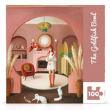 The Goldfish Bowl 100 Piece Mini Jigsaw Puzzle by New York Puzzle Company - New York Puzzle Company - Mini Jigsaw Puzzles - The Puzzle Center