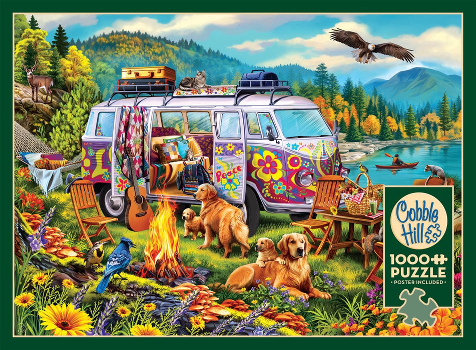 The Great Outdoors 1000 Piece Jigsaw Puzzle | Cobble Hill - Jigsaw Puzzles - The Puzzle Center