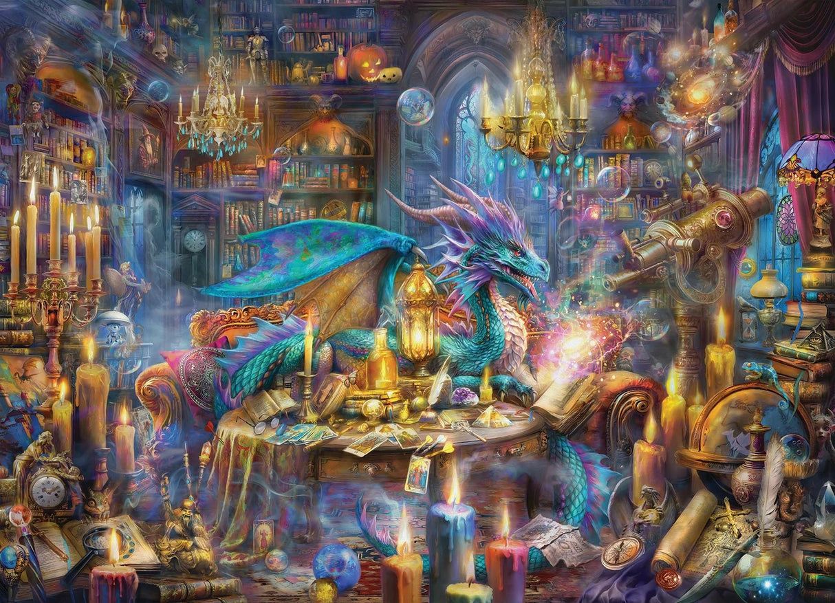 The Library Keeper (Family) 350 Piece Family Puzzle | Cobble Hill Puzzles - Jigsaw Puzzles - The Puzzle Center