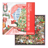 The Night Before Christmas 1000 Piece Jigsaw Puzzle | Puzzlefolk - Jigsaw Puzzle - The Puzzle Center