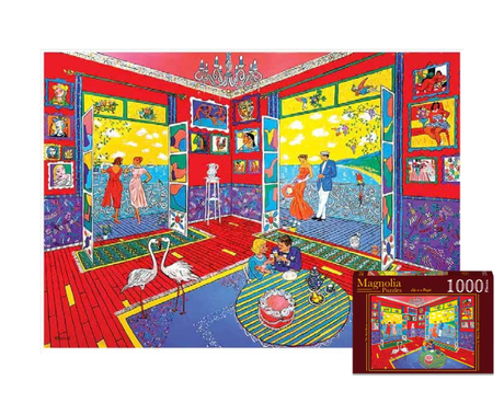 The Red Room 1000 Piece Jigsaw Puzzle | Magnolia - Jigsaw Puzzles - The Puzzle Center