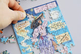 The Witch's Bookshelf Puzzle Advent Calendar | Reverie Puzzles - Mini Jigsaw Puzzles - The Puzzle Center