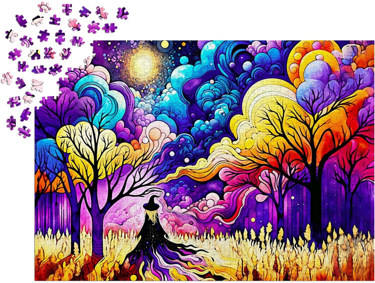 The Witch's Way 1000 Piece Jigsaw Puzzle | Enjoy Puzzles - Jigsaw Puzzles - The Puzzle Center
