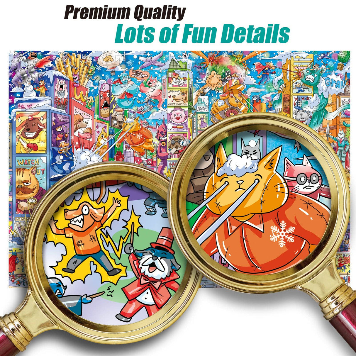 Times Square Adventure 1000 Piece Jigsaw Puzzle | Antelope - Jigsaw Puzzles - The Puzzle Center