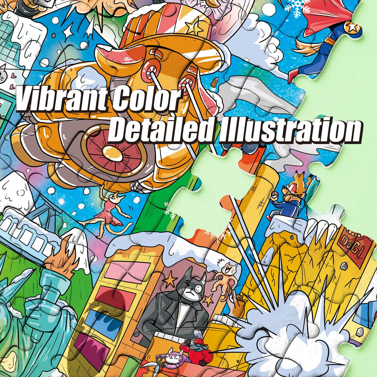 Times Square Adventure 1000 Piece Jigsaw Puzzle | Antelope - Jigsaw Puzzles - The Puzzle Center