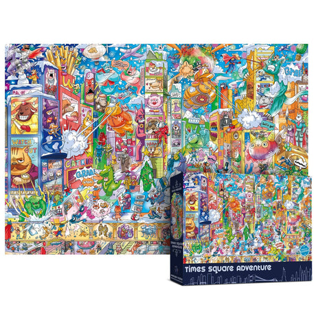 Times Square Adventure 1000 Piece Jigsaw Puzzle | Antelope - Jigsaw Puzzles - The Puzzle Center