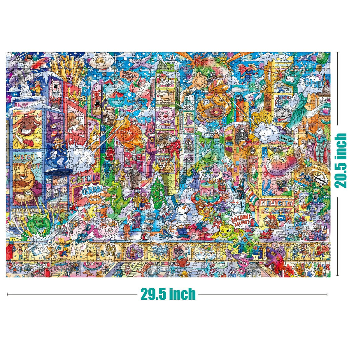 Times Square Adventure 1000 Piece Jigsaw Puzzle | Antelope - Jigsaw Puzzles - The Puzzle Center