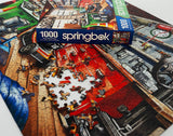 Toolman's Garage 1000 Piece Jigsaw Puzzle by Springbok Puzzles - Springbok Puzzles - Jigsaw Puzzles - The Puzzle Center