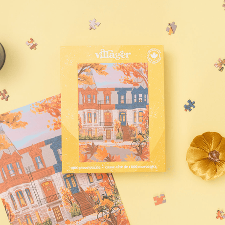 Touring Montreal 1000 Piece JIgsaw Puzzle | Villager - Jigsaw Puzzle - The Puzzle Center