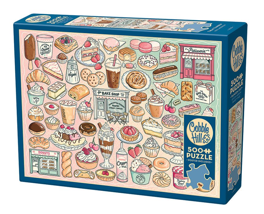 Treat Yourself 500 Piece Jigsaw Puzzle | Cobble Hill - Jigsaw Puzzles - The Puzzle Center