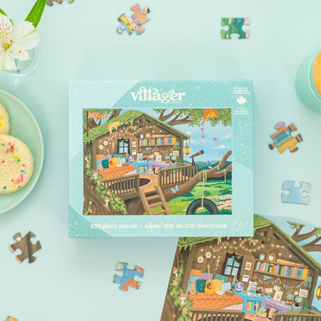 Treetop Hideout 250 Piece Jigsaw Puzzle | Villager Puzzles - Jigsaw Puzzles - The Puzzle Center