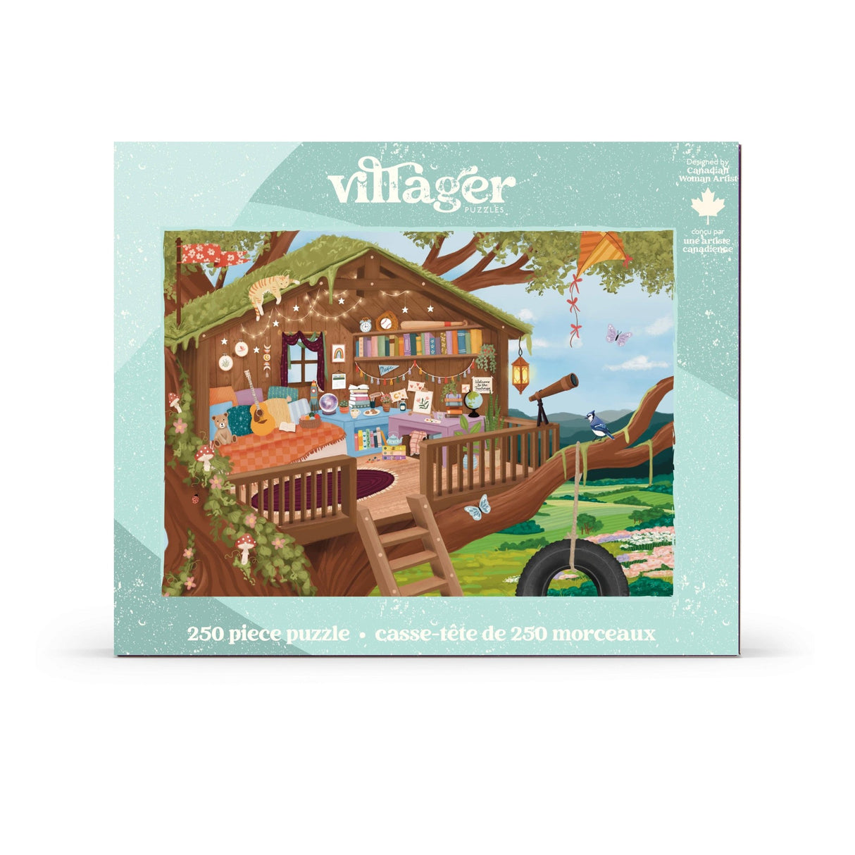 Treetop Hideout 250 Piece Jigsaw Puzzle | Villager Puzzles - Jigsaw Puzzles - The Puzzle Center