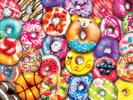 Trendz - Donut Resist 300 Piece EZ Grip Puzzle by Masterpieces Puzzles - Masterpieces Puzzles - Jigsaw Puzzles - The Puzzle Center