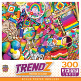 Trendz Hooked on Color 300 Piece EZ Grip Jigsaw Puzzle | Masterpieces - Jigsaw Puzzles - The Puzzle Center