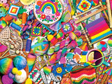 Trendz Hooked on Color 300 Piece EZ Grip Jigsaw Puzzle | Masterpieces - Jigsaw Puzzles - The Puzzle Center